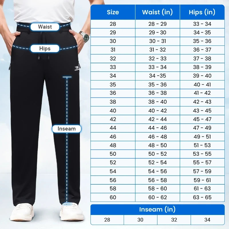 ALEVITA™ MeshIrons - Pantalones casuales para hombre con paneles de malla transpirables
