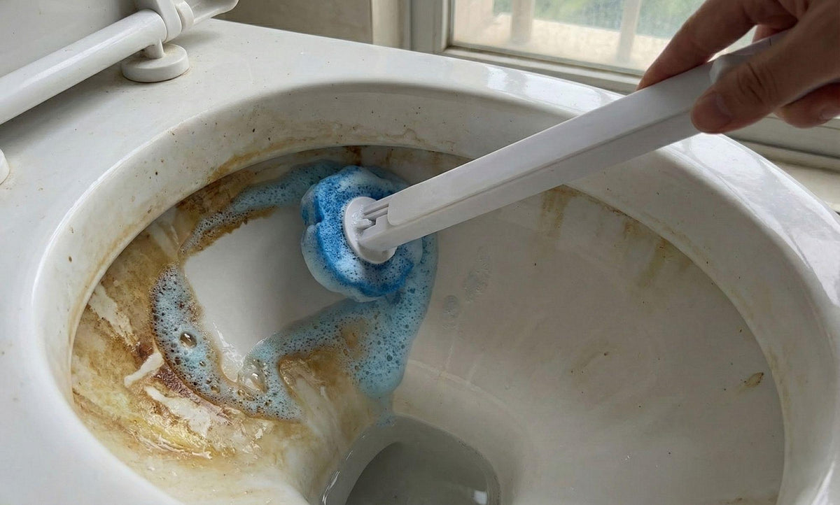 GermFree – Fortschrittliche Toilettenbürste