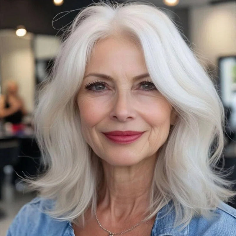 VolumeGrace – Nahtlose wellige Haar-Topper-Extension