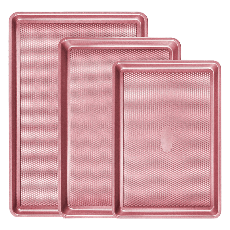BakePro – Backblech-Set mit Diamantstruktur