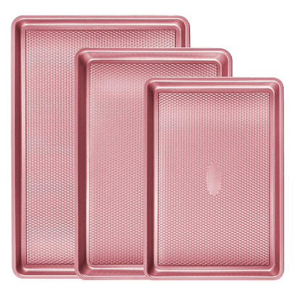 BakePro – Backblech-Set mit Diamantstruktur