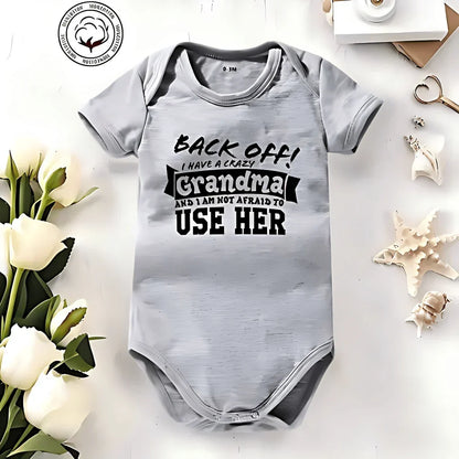 SnugglePrint – Traje de bebé con cita del abuelo
