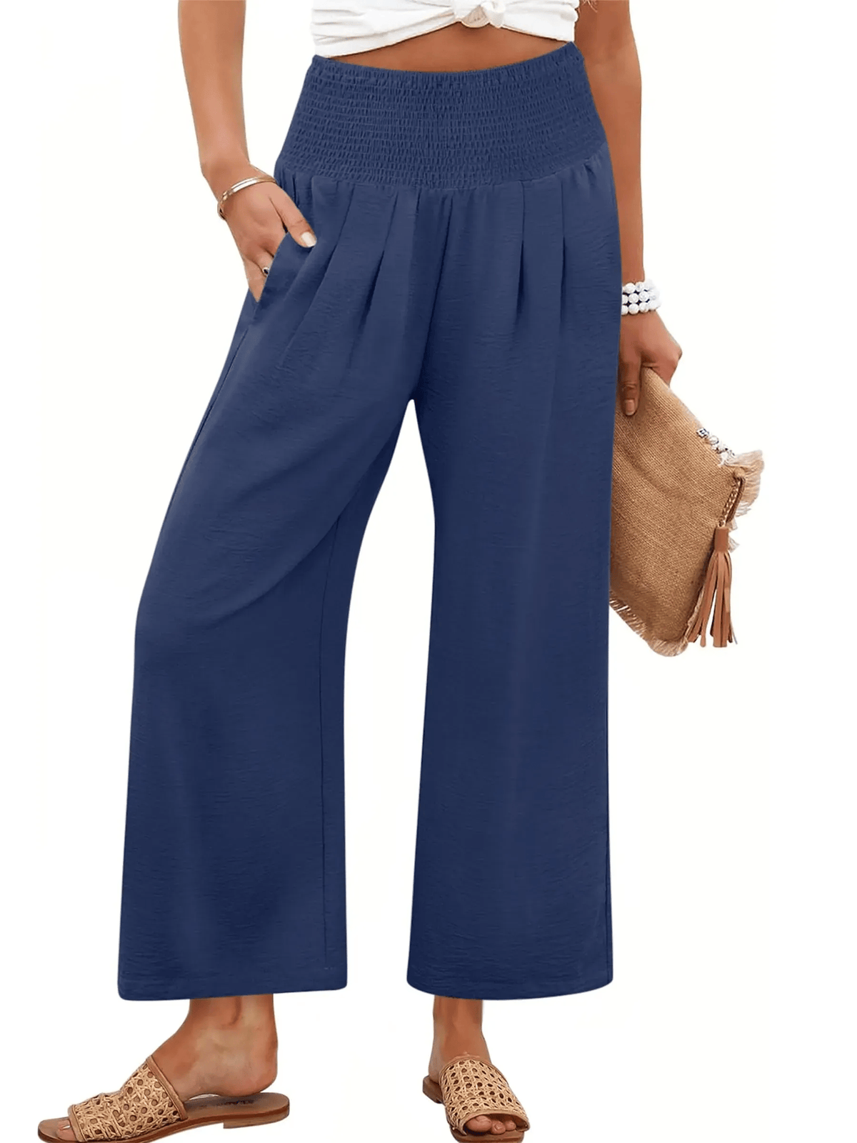 FreeFlow – Leichte Hose mit weitem Bein