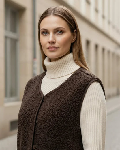 Solene™ – Pariser Wollstrickjacke für mühelose Eleganz