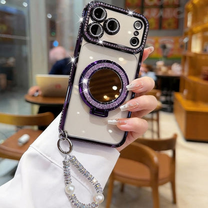 FlashFemme - Luxuriöses Spiegel-Glitzer-Case