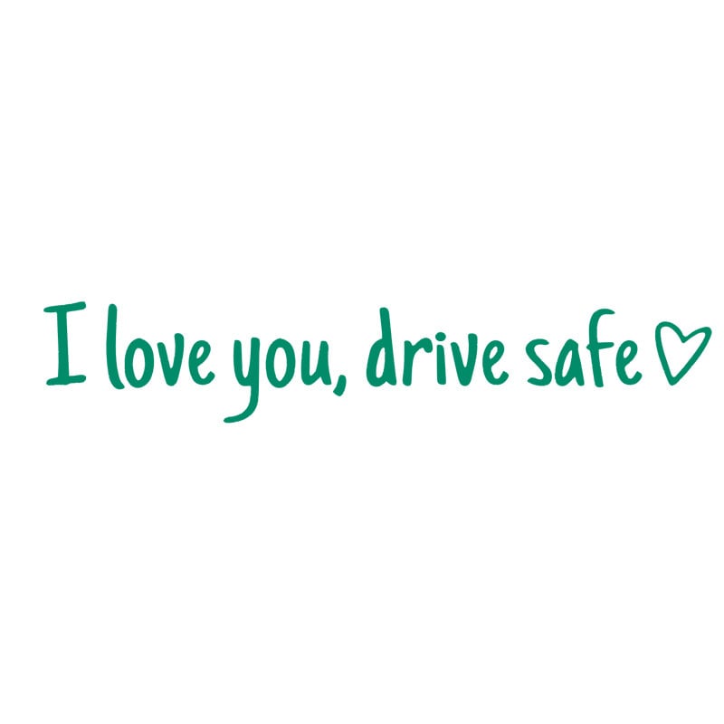 ShineWords – Pegatinas con citas reflectantes para coches