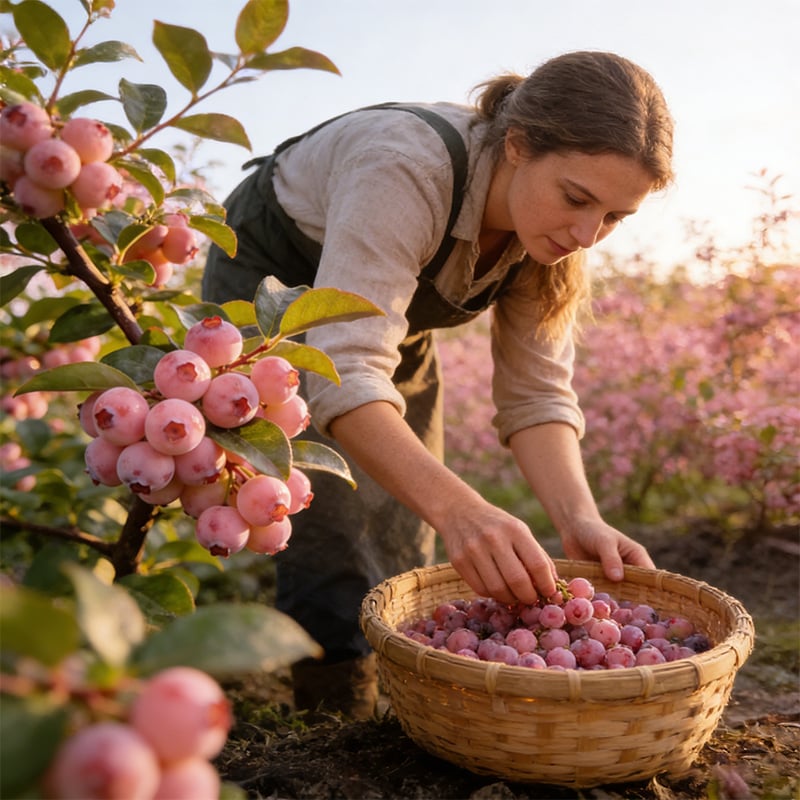 PinkDelight Berries – Semillas de Jardín Premium