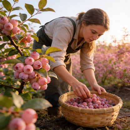 PinkDelight Berries – Semillas de Jardín Premium