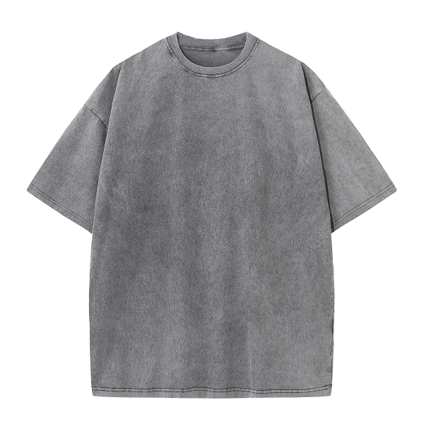 Oversoul – Camisetas desgastadas de corte holgado