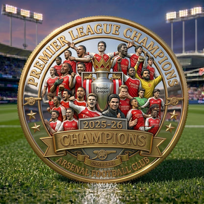 ArsenalVault – Münze zum Premier-League-Meister 2025–26