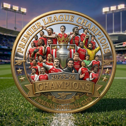ArsenalVault – Münze zum Premier-League-Meister 2025–26