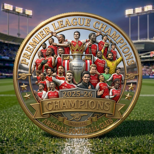 ArsenalVault – Münze zum Premier-League-Meister 2025–26