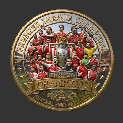 ArsenalVault – Münze zum Premier-League-Meister 2025–26