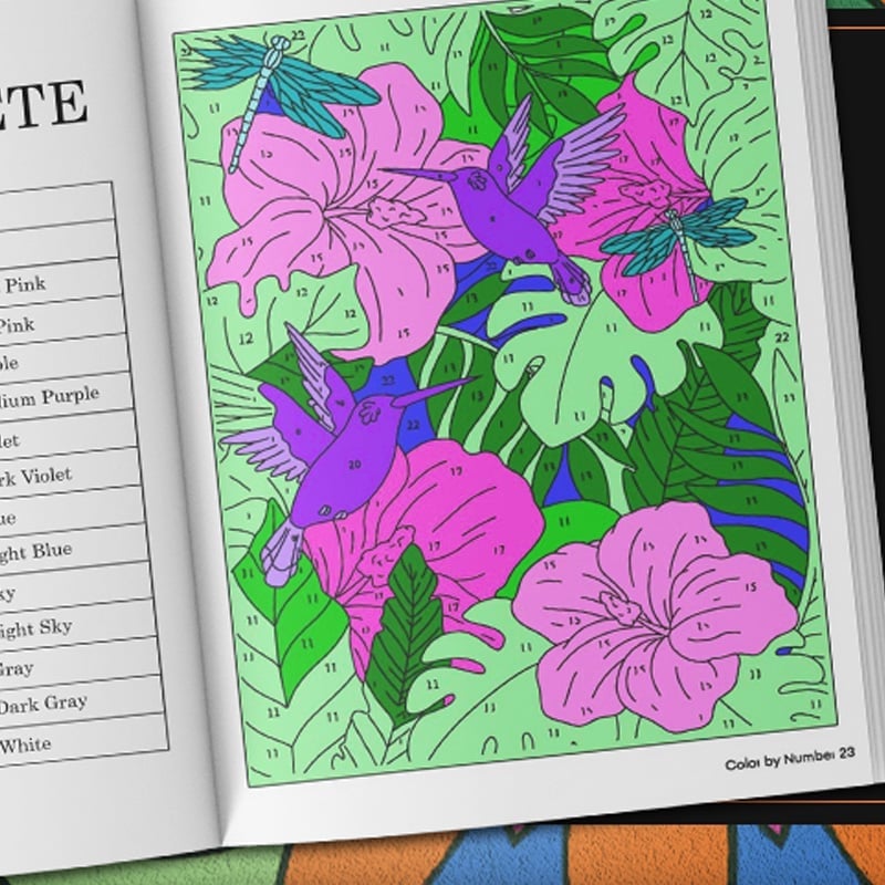 QuietCanvas – Libro para colorear terapéutico para adultos