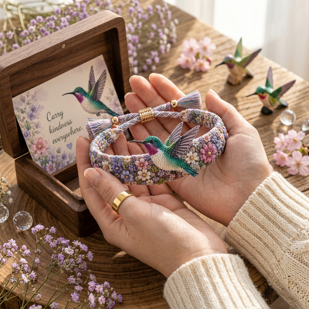 MeadowCharm – Kollektion handbestickter Armbänder