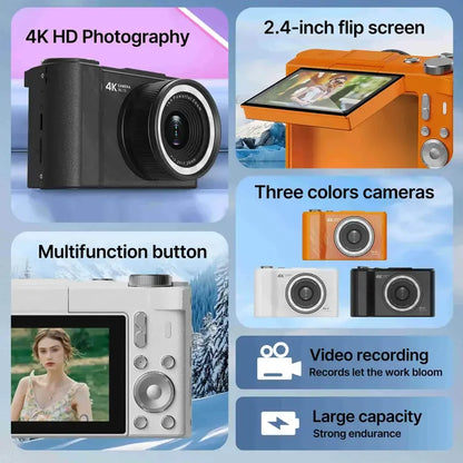 SnapMaster – Cámara Digital 4K de Alta Resolución