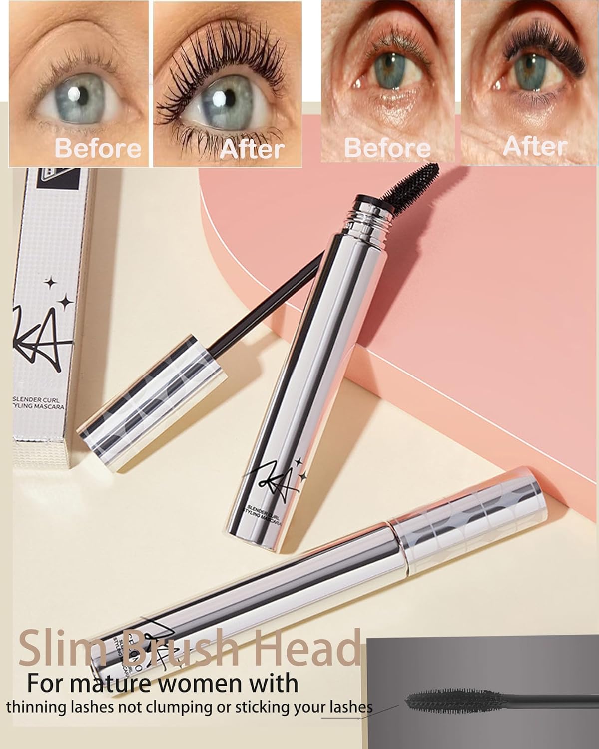 LuxeBlink – 24-Stunden-Wimpernverlängerungs-Mascara