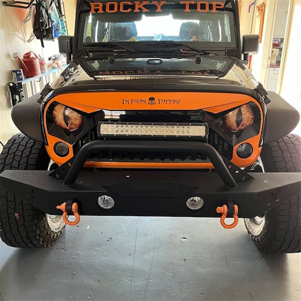 DriveCore – Calcomanías para faros delanteros Monster Eye