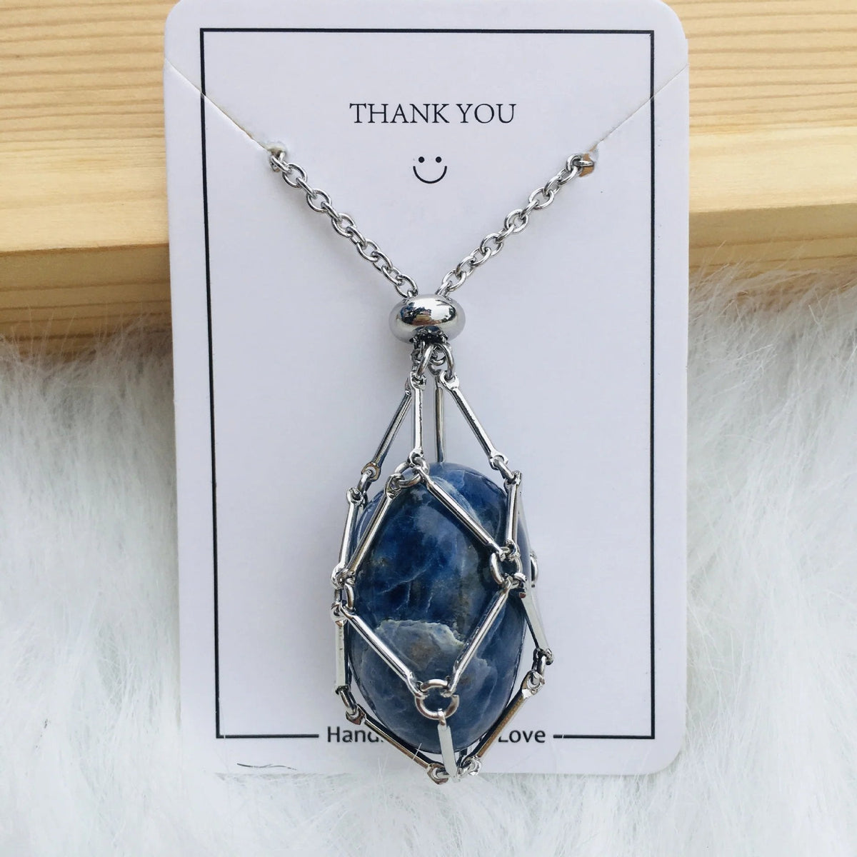 SoulBound - Collar de cristal curativo natural