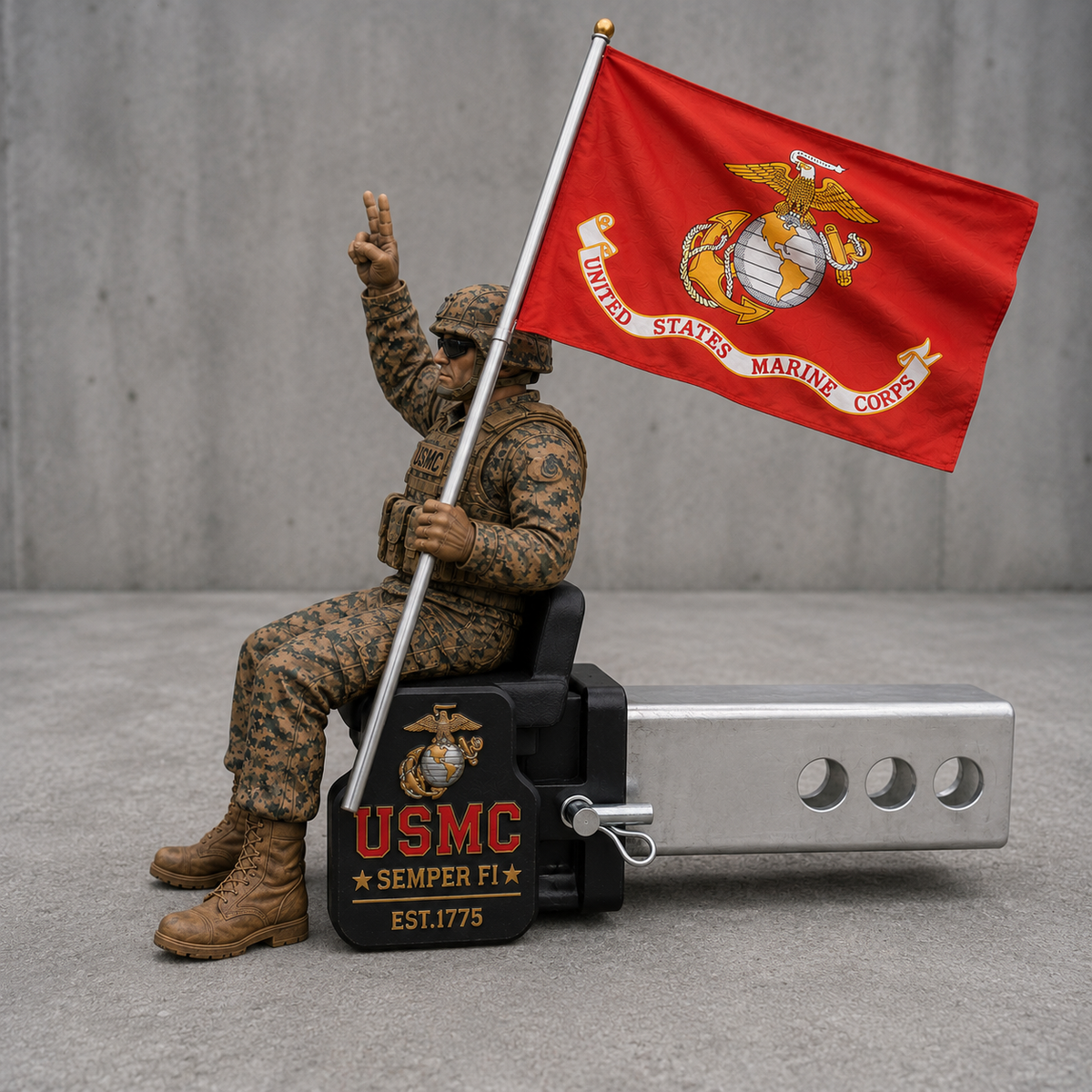 PatriotPulse – Hermandad USMC Protector de Enganche