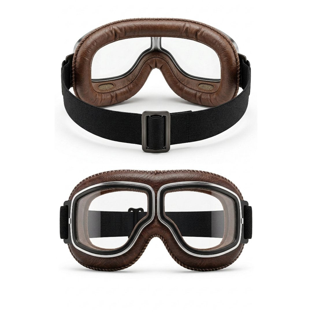 RetroRide – Gafas OTG para motocicleta estilo vintage
