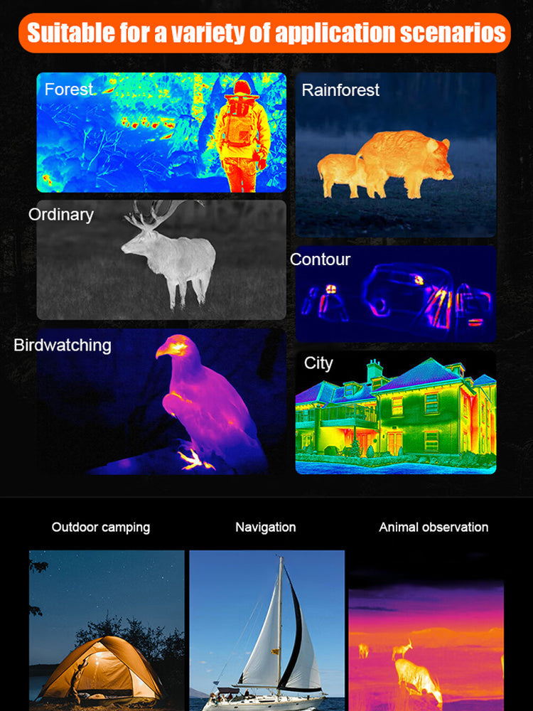 TitanVision – Monocular térmico de alta resolución