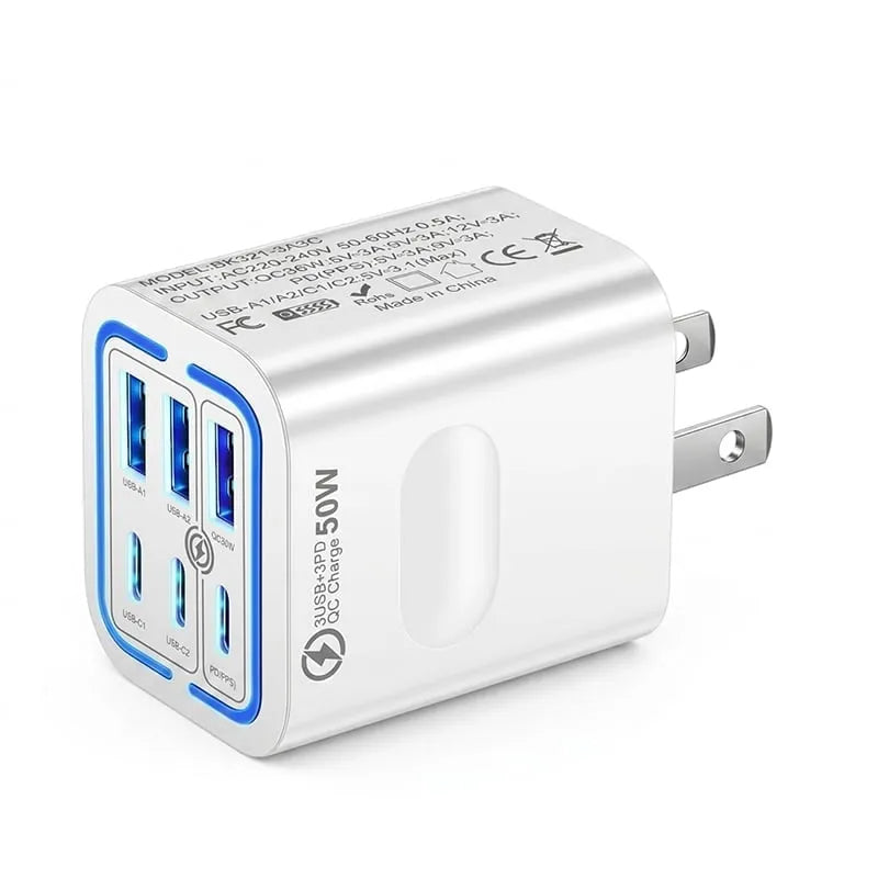 QuickPulse – Cargador Rápido Multi Puerto