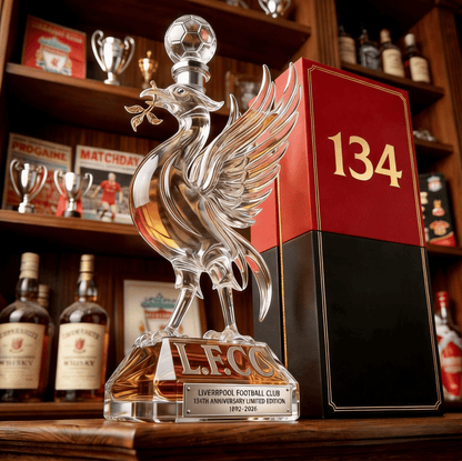 SpiritHonor – Decantador de whisky de cristal para aniversario