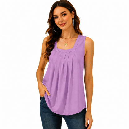 LunaFit – Camiseta sin mangas ligera de verano