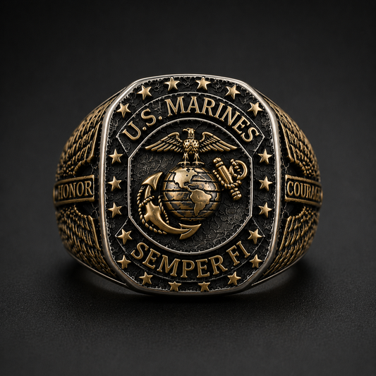 IronSemper – Adler-Anker Militärring