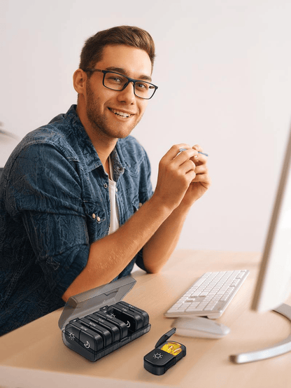 SafeSnap – pastillero portátil de 7 días