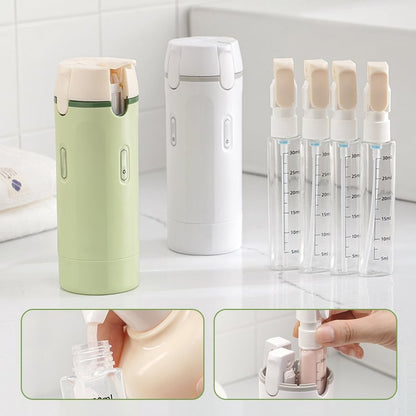 SwiftPour – Auslaufsicherer 4-in-1 Reise-Spender