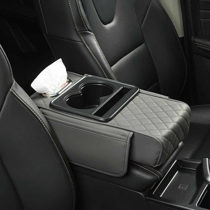 DriveEase – Multifunktionales Auto-Armlehnenpolster
