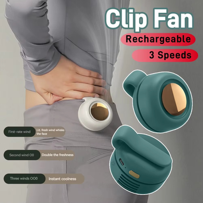 AirGrip – Freihändiger Clip-Ventilator mit Kühlfunktion