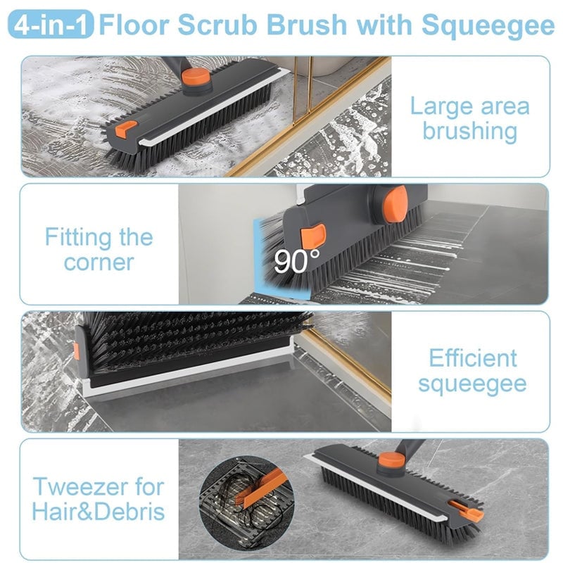TurboScrub – Cepillo de limpieza sin ángulos muertos