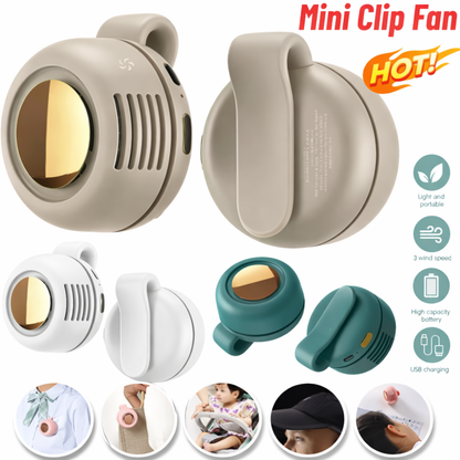 AirGrip – Freihändiger Clip-Ventilator mit Kühlfunktion