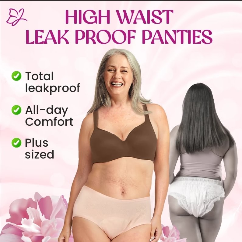 PureWear – Bragas menstruales de cintura alta a prueba de fugas