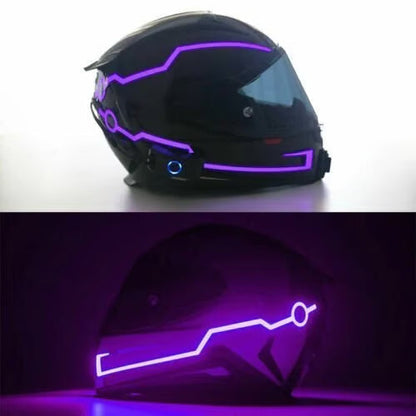 BeamFlex – Luz de seguridad para casco de motocicleta