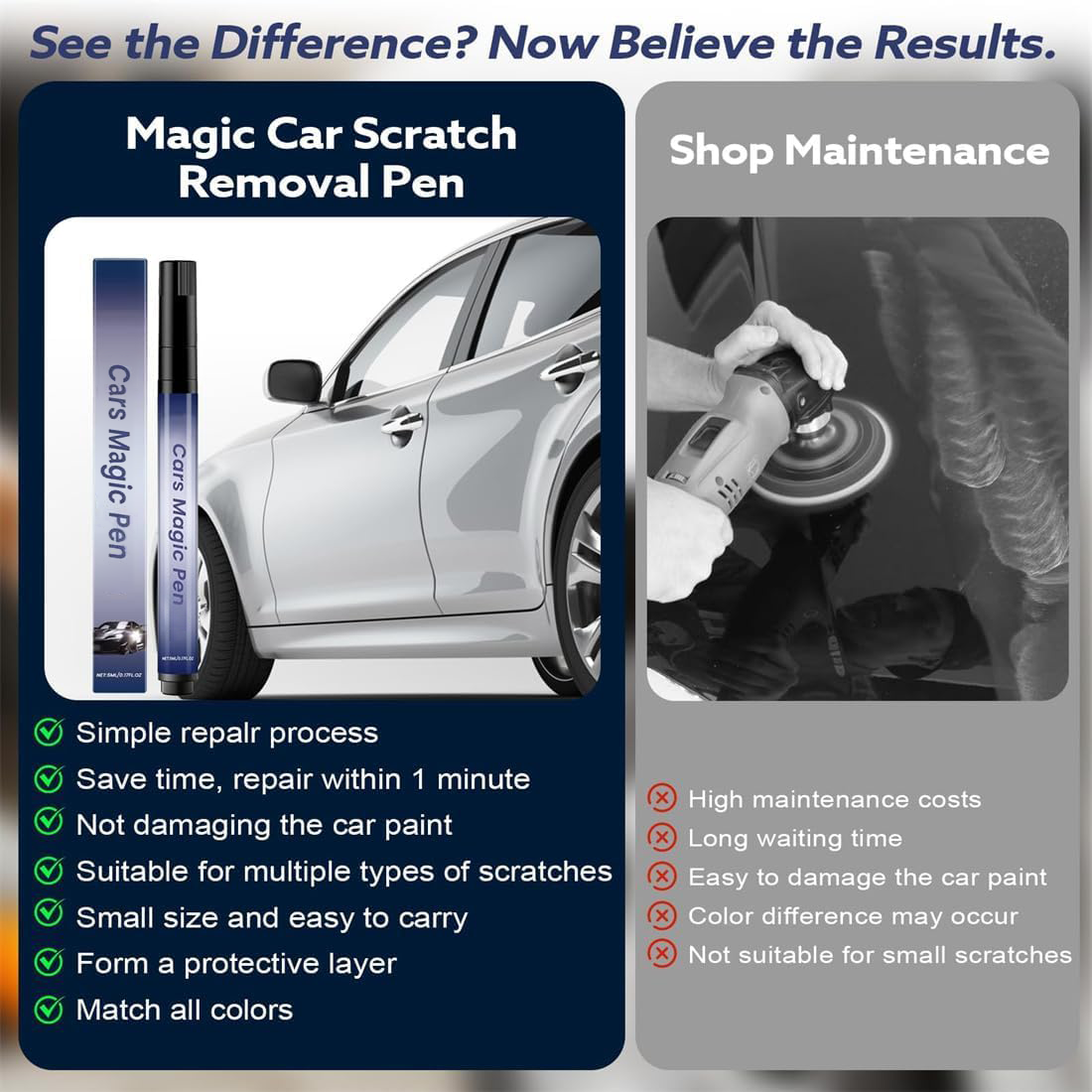ScratchShield – Magischer Stift zur Autokratzer-Reparatur