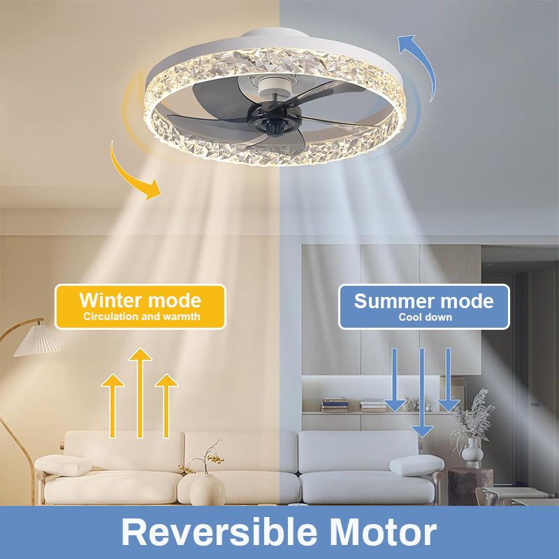 NightBreeze – Ventilador de techo silencioso con luz