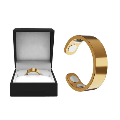 MagnaLuxe – Eleganter Magnetring aus Edelstahl