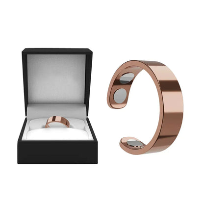MagnaLuxe – Eleganter Magnetring aus Edelstahl