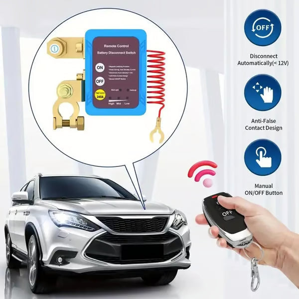 VoltGuard – Fernbedienbarer Batterietrennschalter