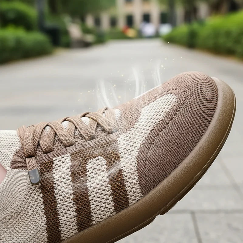 ErgoNova™ – Orthopädischer Damen-Sneaker mit atmungsaktivem Strickgewebe