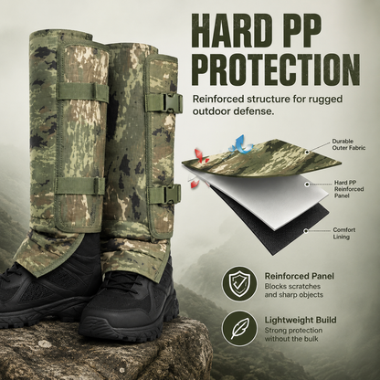 TrailShield Pro - Polainas protectoras contra serpientes
