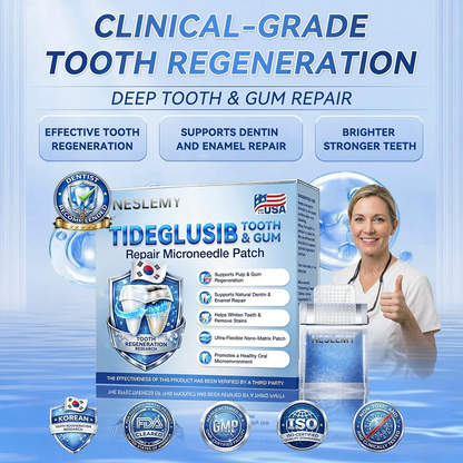 Ihr Lächeln~ NESLEMY® 🦷 Tideglusib Zahn- & Zahnfleisch-Reparatur-Streifen mit Sofortauflösung ✨ (𝟓-𝐢𝐧-𝟏 💎 𝐙𝐚𝐡𝐧𝐬𝐜𝐡𝐦𝐞𝐥𝐳- & 𝐃𝐞𝐧𝐭𝐢𝐧𝐚𝐮𝐟𝐛𝐚𝐮 • 𝐙𝐚𝐡𝐧𝐟𝐥𝐞𝐢𝐬𝐜𝐡𝐬𝐭ä𝐫𝐤𝐮𝐧𝐠 • 𝐁𝐞𝐬𝐞𝐢𝐭𝐢𝐠𝐮𝐧𝐠 𝐯𝐨𝐧 𝐙𝐚𝐡𝐧𝐬𝐭𝐞𝐢𝐧 & 𝐌𝐮𝐧𝐝𝐠𝐞𝐫𝐮𝐜𝐡 • 𝐀𝐮𝐟𝐡𝐞𝐥𝐥𝐮𝐧𝐠 • 𝐒𝐭𝐨𝐩𝐩𝐭 𝐙𝐚𝐡𝐧𝐞𝐦𝐩𝐟𝐢𝐧𝐝𝐥𝐢𝐜𝐡𝐤𝐞𝐢𝐭)