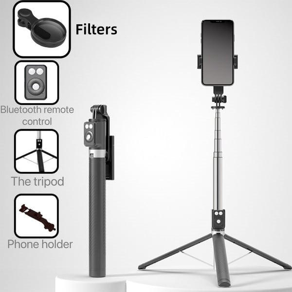 BrightCapture – Selfie-Stick & Stativ-Kombi