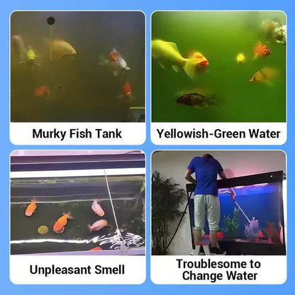 CrystalAqua – Premium-Reinigungstabletten für Aquarien