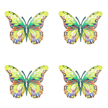Butteriva – Arte de pared de mariposa metálica