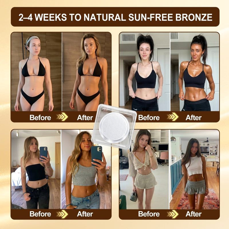 GlowNeedle – Parche de microneedles autobronceador sin sol instantáneo